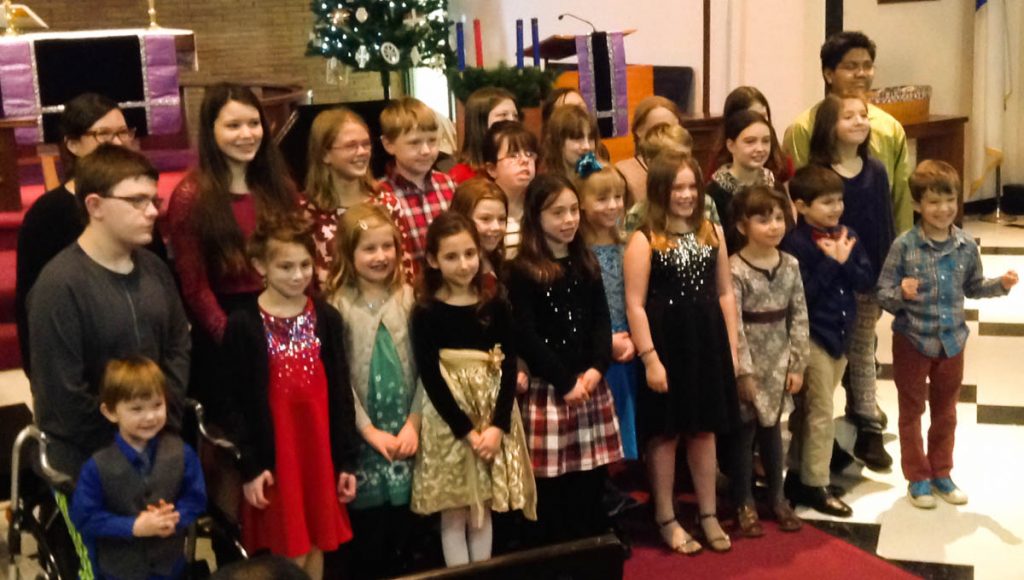 Christmas Piano Recital 2015